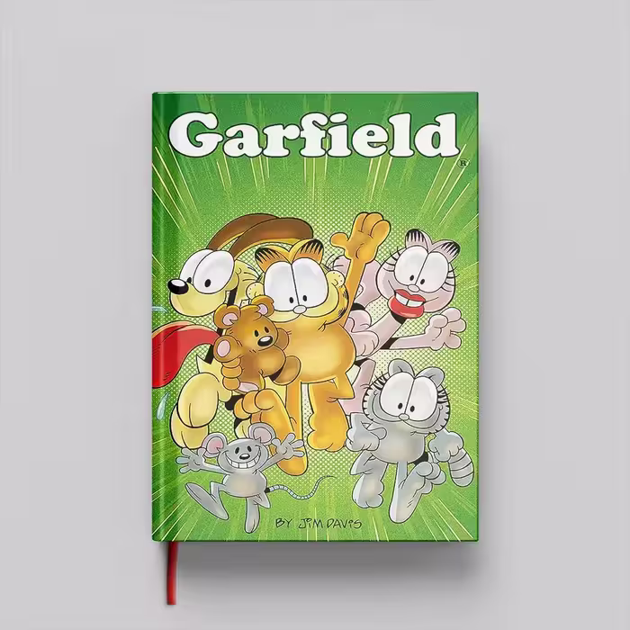 کتاب Garfield 1 illustrated جلد سخت (HARDCOVER)