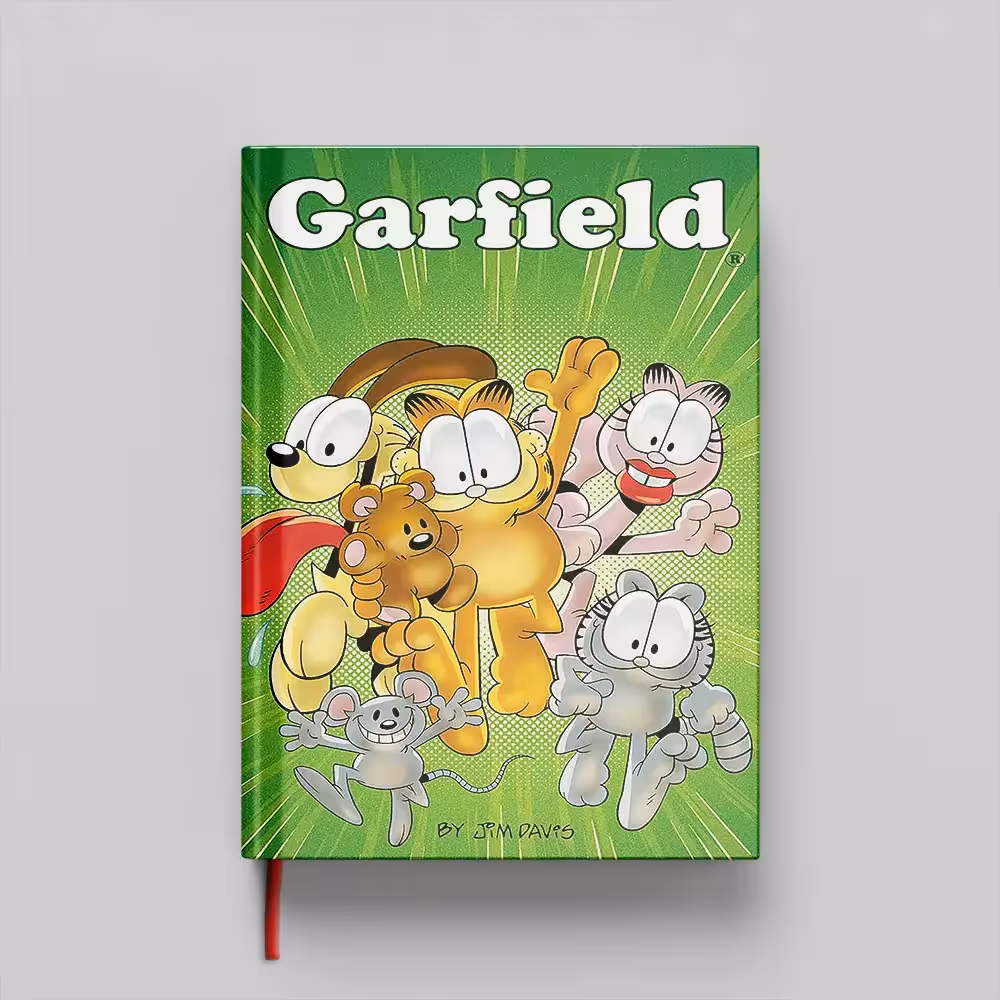 کتاب Garfield 1 illustrated جلد سخت (HARDCOVER)