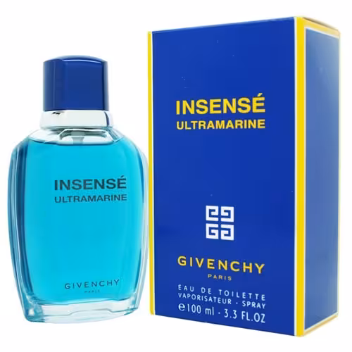 ادو تویلت مردانه جیوانچی (ژیوانشی) مدل اینسنس اولترامارین Insense Ultramarine حجم 100 میلی لیتر | Givenchy Insense Ultramarine Eau De Toilette For Men 100 ml