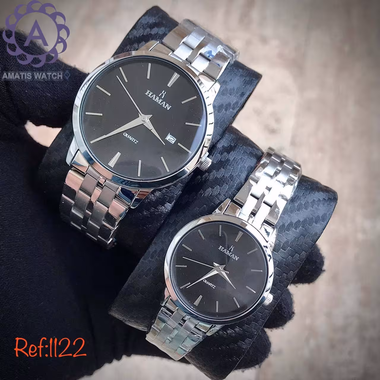 ساعت مچی ست هامان مدل Haman 1122X