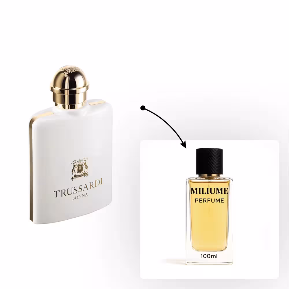 اسانس عطر Trussardi Donna برند kpf - کد 2628 - تروساردی دونا 100ML - میلیوم پرفیوم