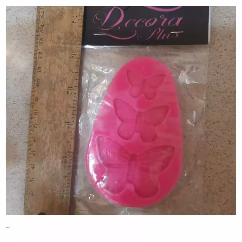 ملد سیلیکونی پروانه 3 تایی