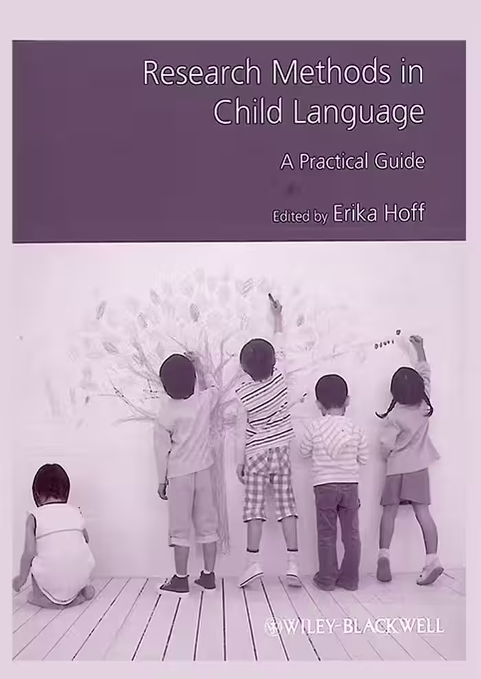 کتاب Research Methods in Child Language