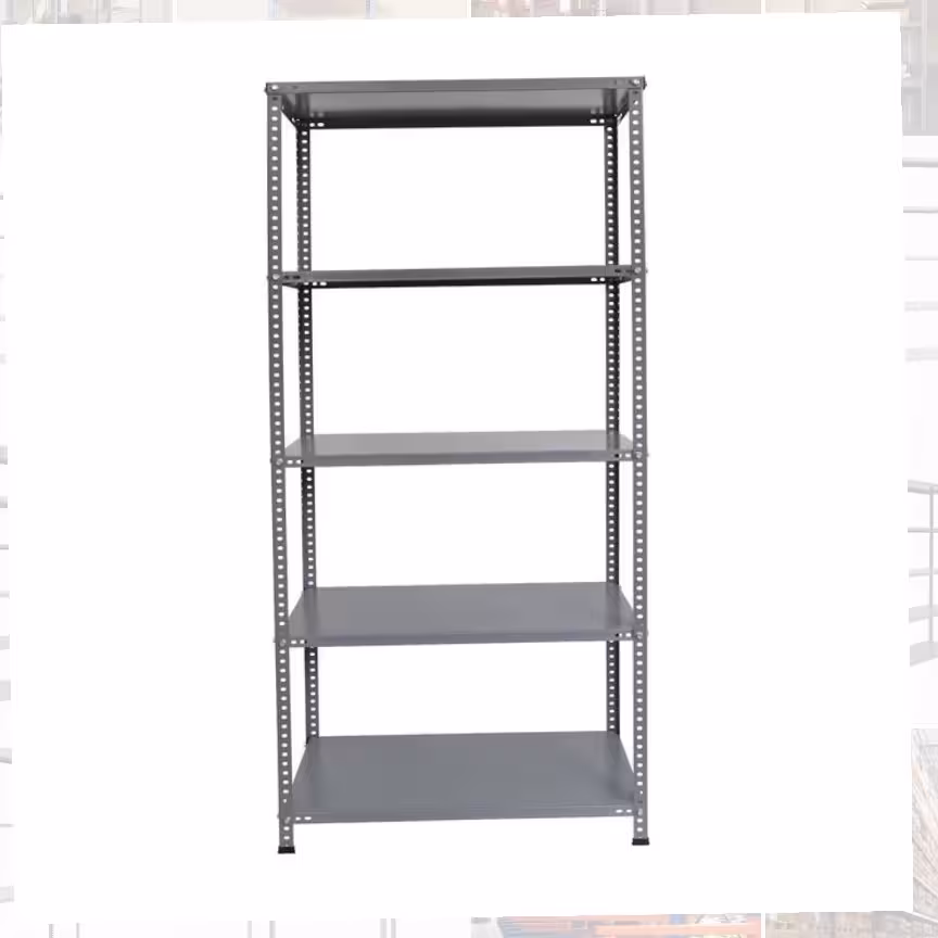 قفسه انباری 40-95سانت 5 طبقه ارتفاع 2 متر .کرایه وانت شهری به عهده مشتری( ارسال با  باربری بین شهری و پس کرایه ) می باشد