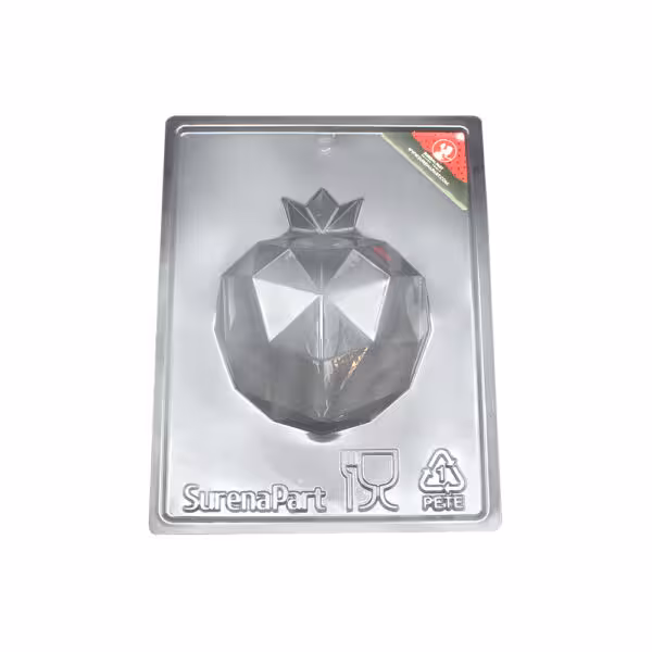 قالب طلقی انار اوریگامی قلب