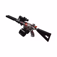 تفنگ دولول تیر ژله ای شارژی ای 3303 کد 2687 خارجی 00