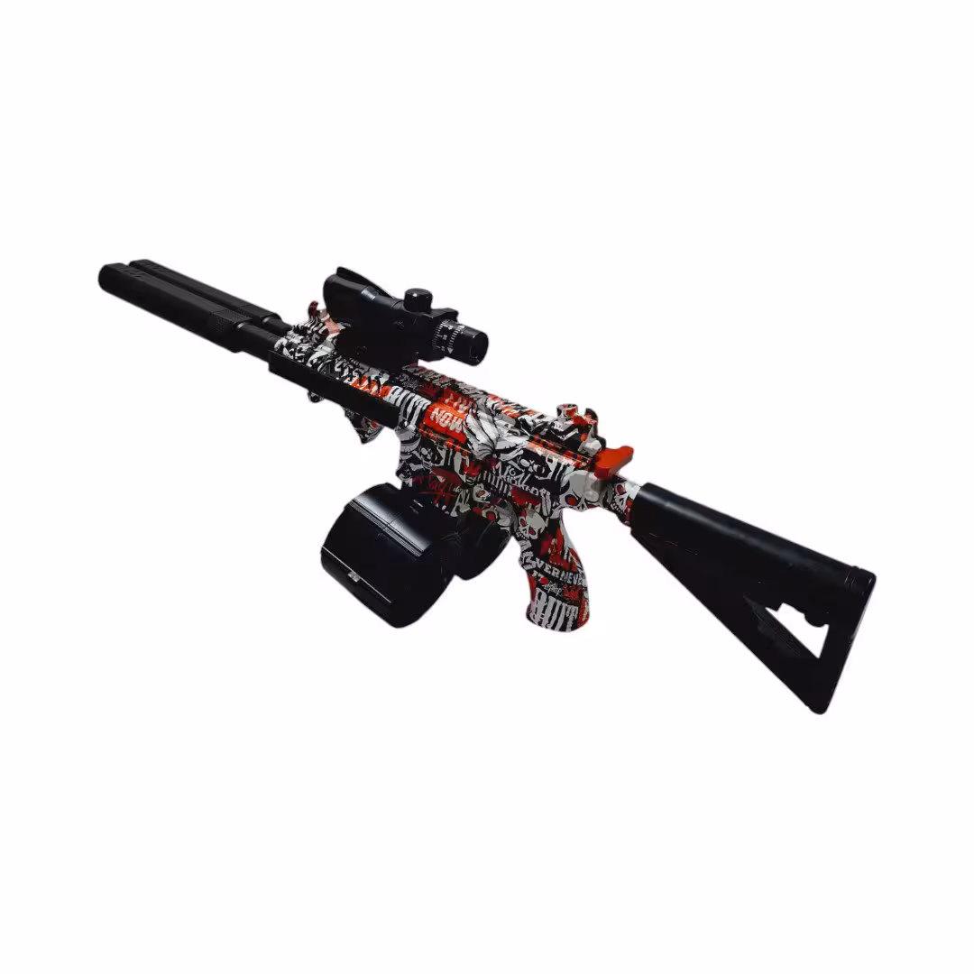 تفنگ دولول تیر ژله ای شارژی ای 3303 کد 2687 خارجی 00