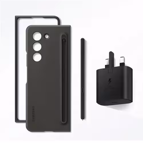 پک اصلی کاور و شارژر سامسونگ Samsung Galaxy Z Fold5 Starter Pack