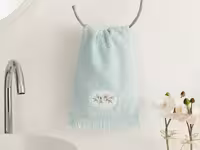 حوله دست انگلیش هوم طرح Fancy Flowers سایز 30*40 سانتی متر
