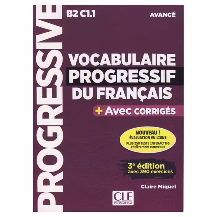 کتاب Vocabulaire progressif du Francais سطح B2 C1