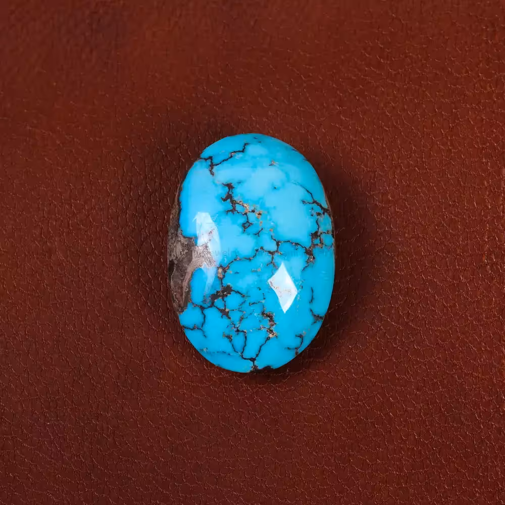 نگین فیروزه شجری کد 29557 - جواهری مشاهیر