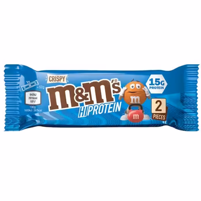 پروتئین بار ام اند ام کریسپی  52 گرم