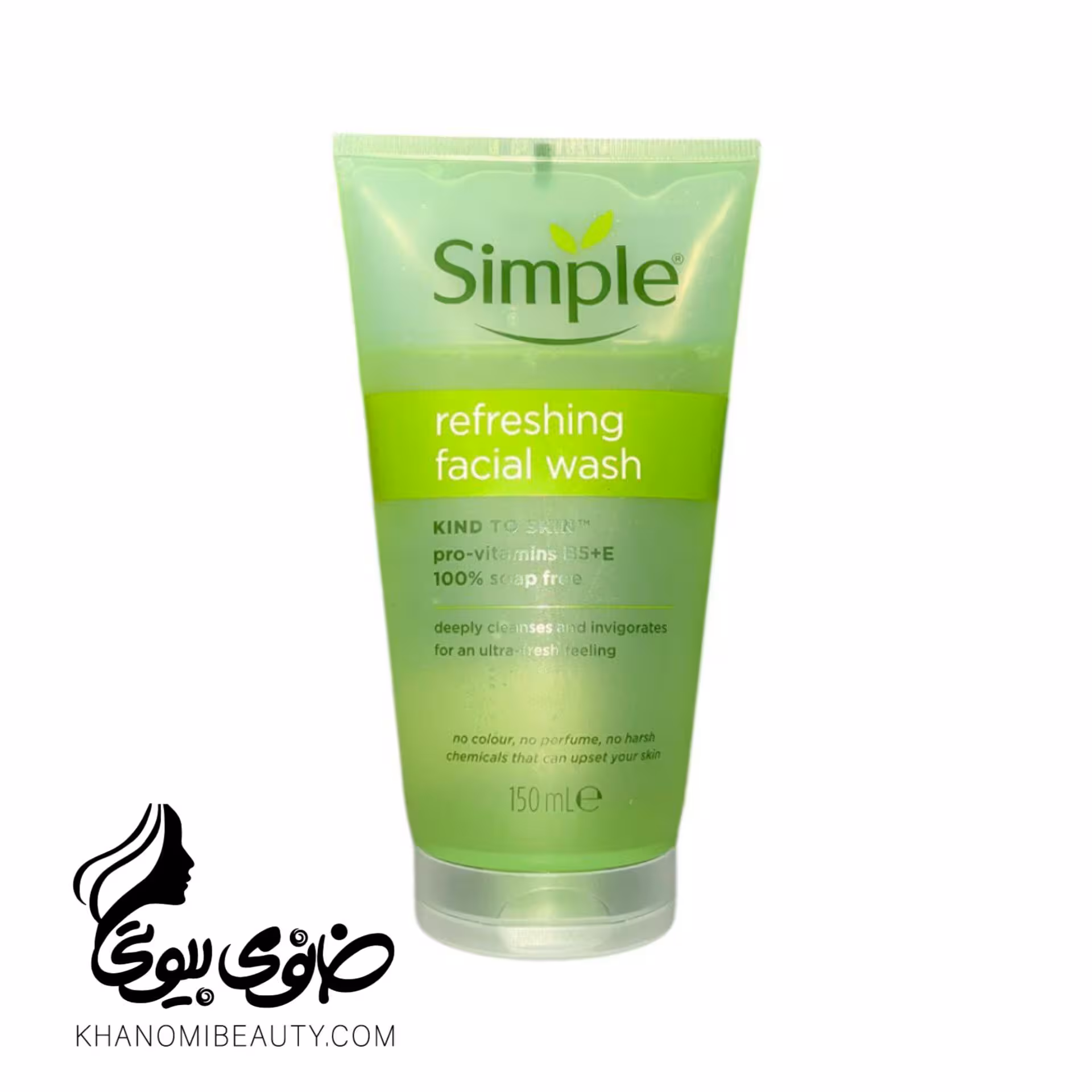 ژل شستشوی سبز سیمپلKind To Skin مدل Refreshing حجم 150میل