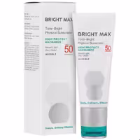کرم ضد آفتاب SPF50 فیزیکال تن برایت برایت مکس 40 میلی لیتری