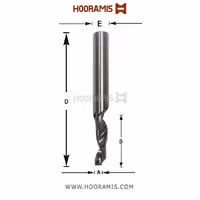 مته عمومی تک کاناله الماسه 16*90*25*16 از جنس Solid Carbide