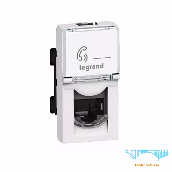 کیستون شبکه لگراند CAT6A UTP، یک ماژول باریک