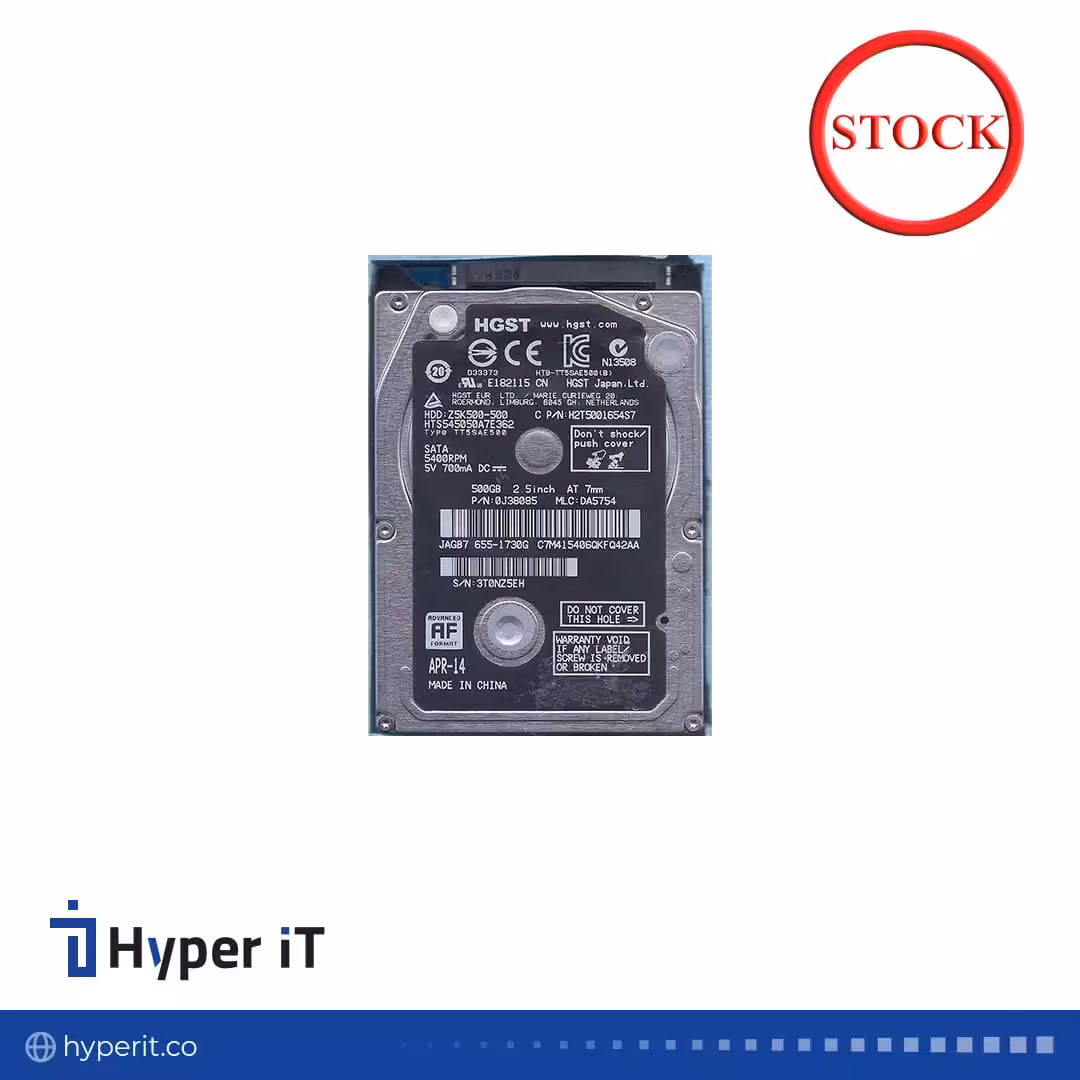 هارد لپ تاپ اچ جی اس تی HGST 500GB (استوک)