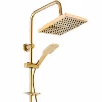 علم دوش 2کاره مدل رسوبگیر اتومات طلایی