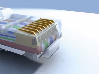 سوکت شبکه CAT 6 AMP