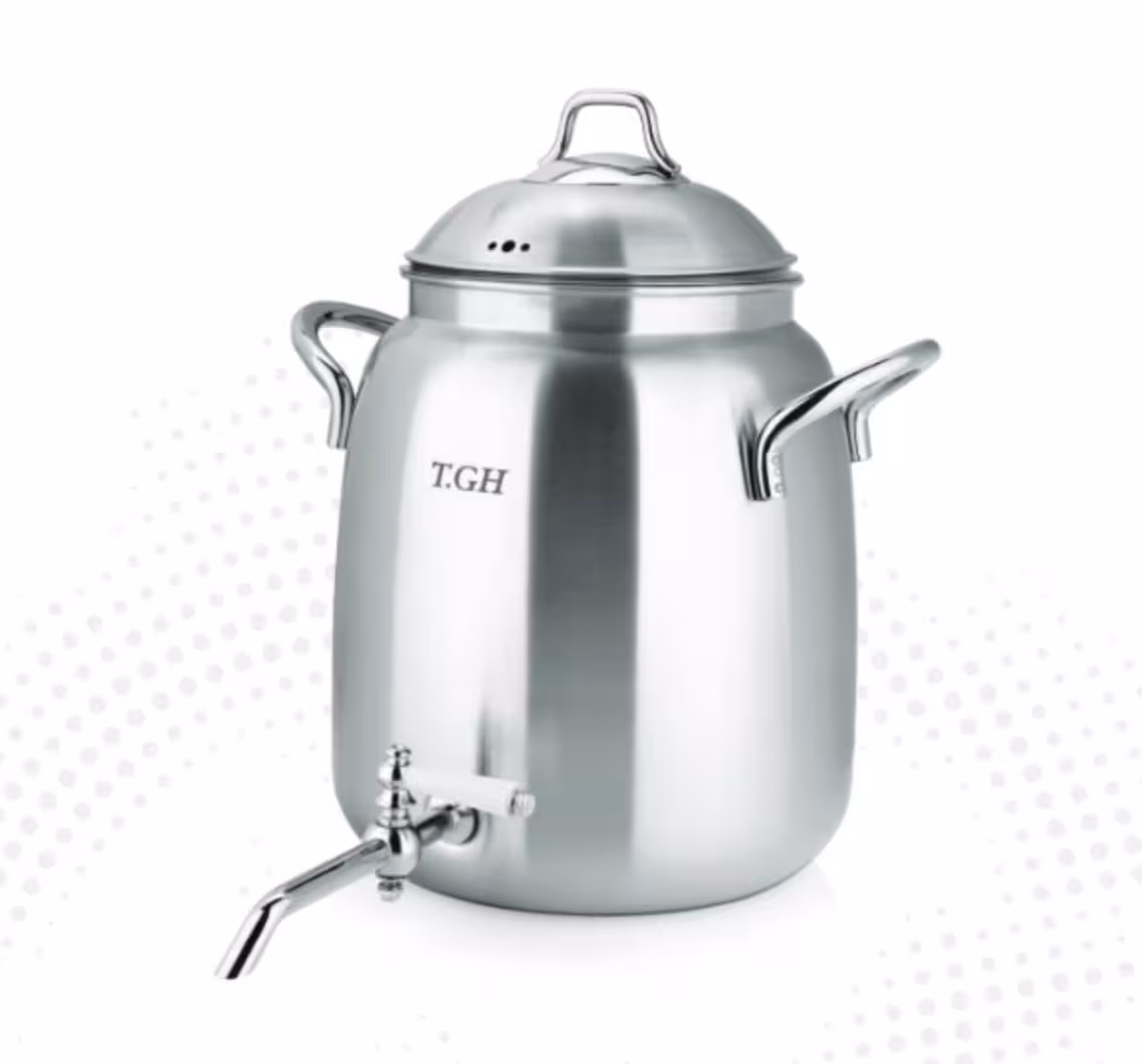 کتری شیردار قیطاسی 10 لیتری مدل 1010 مات