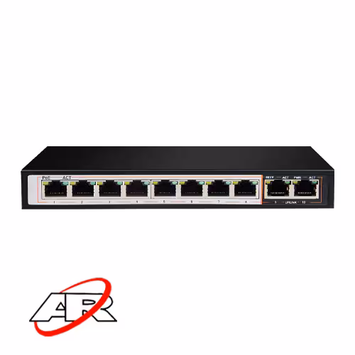 سوییچ 10 پورت POE دی لینک مدل DGS-F1010P-E