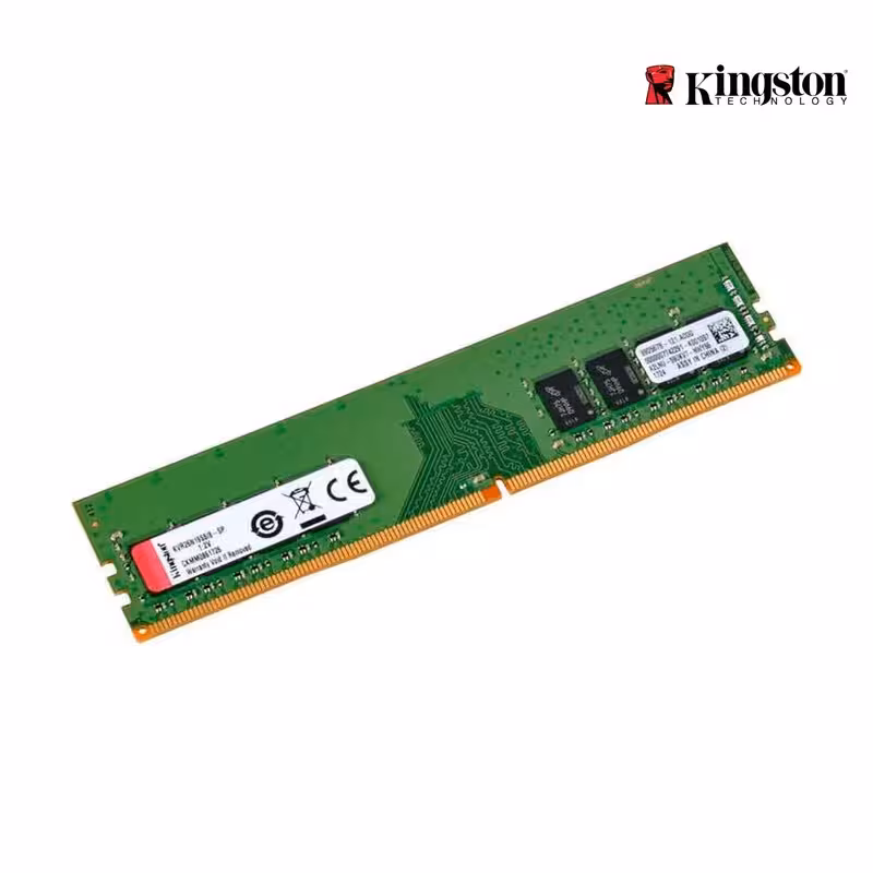 رم دسکتاپ کینگستون 8GB KVR DDR4 2666Mhz گارانتی 12 ماهه شرکتی