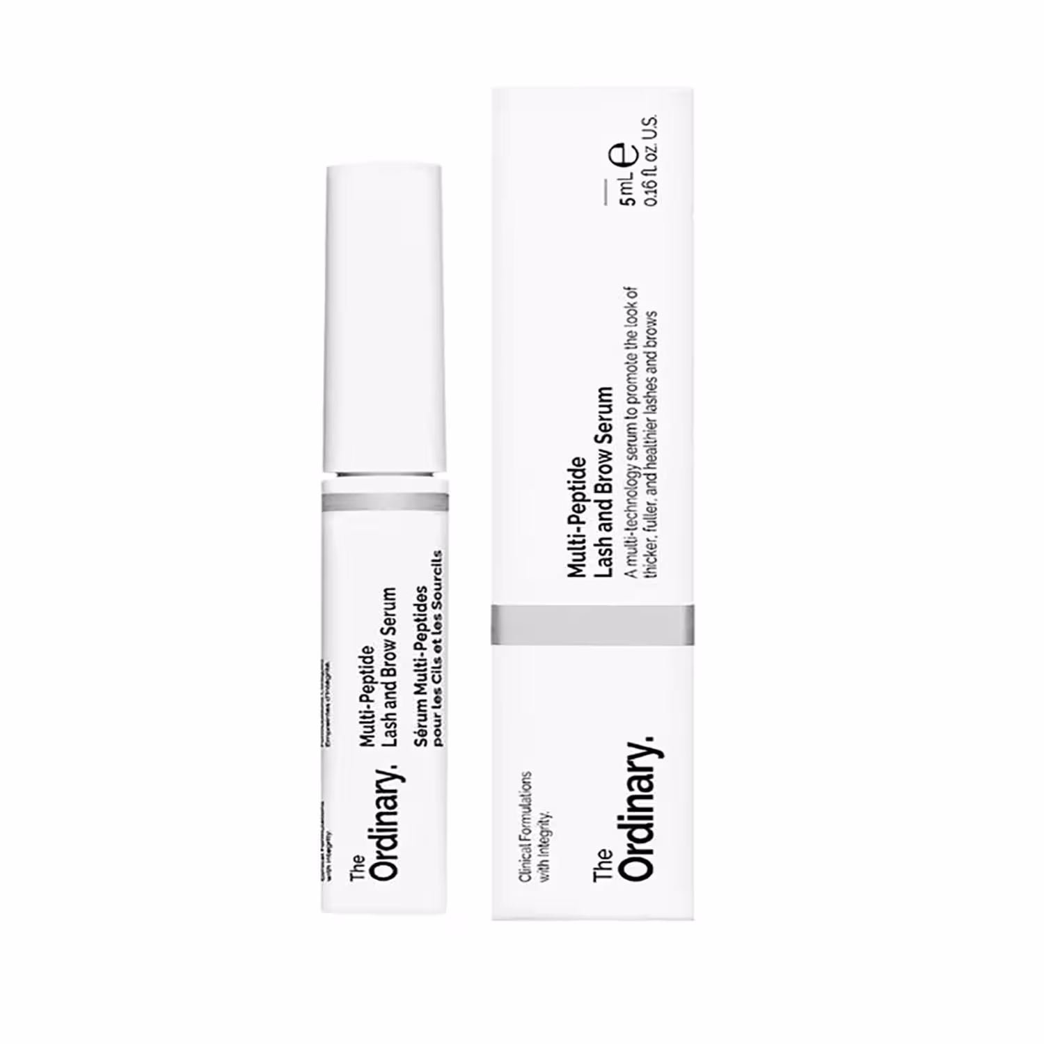 سرم تقویت کننده مژه و ابرو اوردینری مولتی پپتید لش اند برو 5 میل | The Ordinary Multi-Peptide Lash and Brow Serum