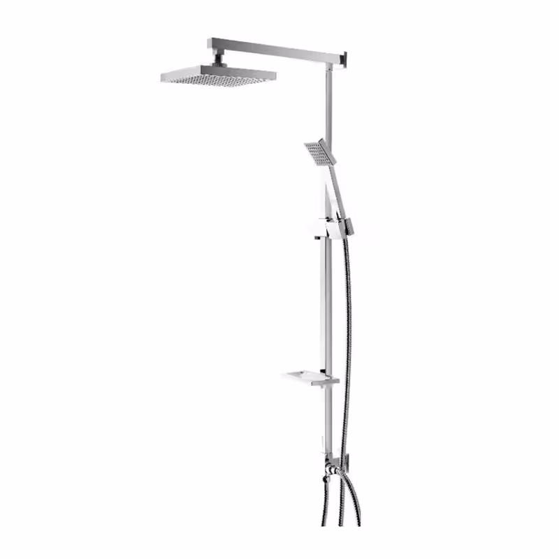 علم دوش دوکاره (یونیورست) درخشان مدل آتوسا 104 فلت کروم