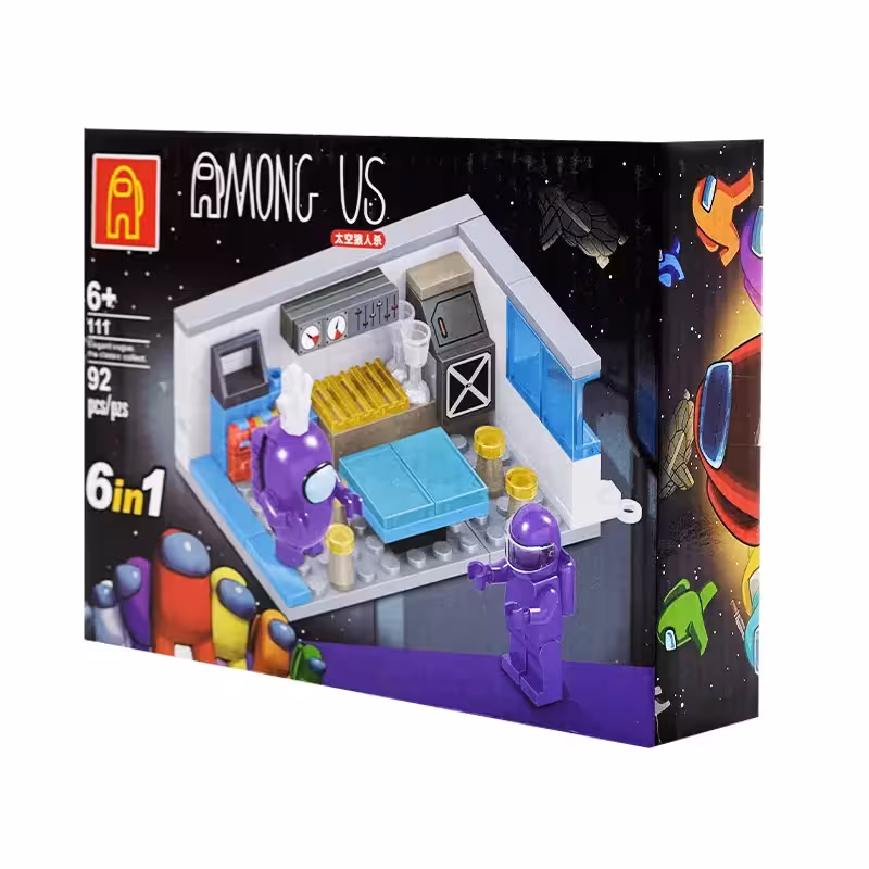 لگو بازی Among US بنفش