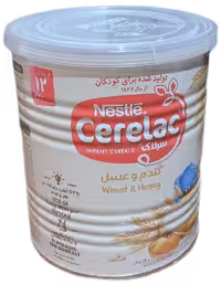 سرلاک گندم و عسل به همراه شیر نستله - از 12 ماهگی، 400 گرم، CERELAC WHEAT AND HONEY