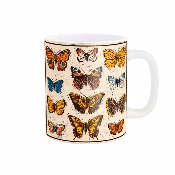 خرید ماگ-لیوان  پروانه کد 123