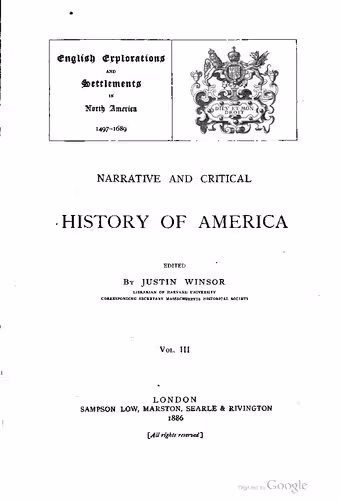 خرید و دانلود نسخه کامل کتاب Narrative and Critical History of America