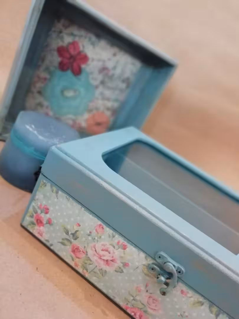 تیباکس تقسیم بندی شده چوبی کد 10527