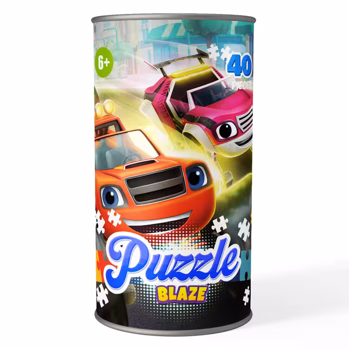 پازل 40 تکه کارتون بلیز و ماشین های غول پیکر