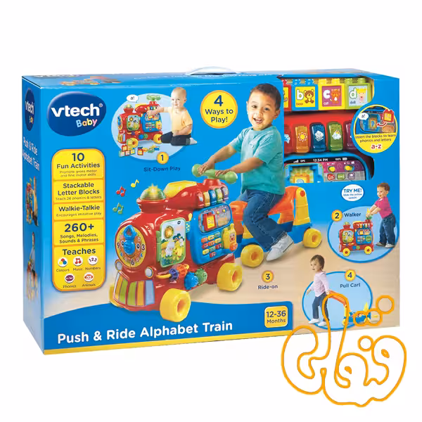 قطار آموزشی و واکر ویتک Push &amp; Ride Alphabet Train 181903