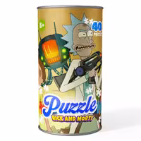 پازل 40 تکه کارتون ریک و مورتی