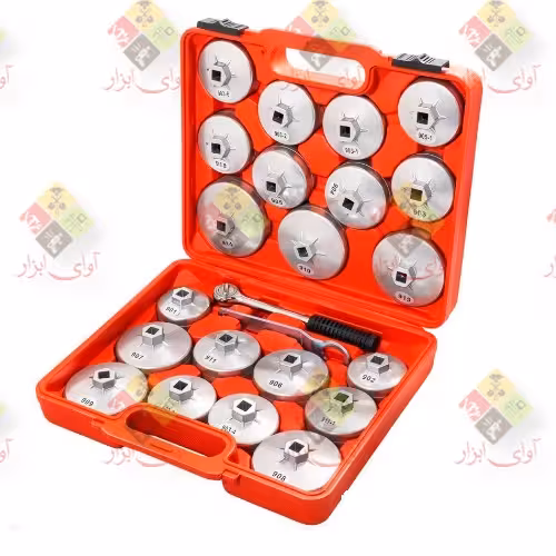 کیت 23 عددی آلومینیومی فیلتر روغن کاسه ای LK مدل A5025