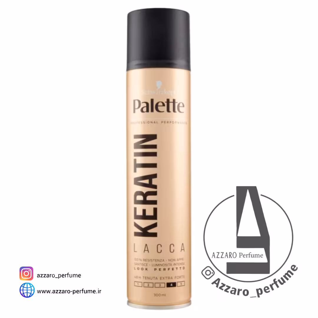 اسپری حالت دهنده مو پالت مدل Keratin حجم 300 میل
