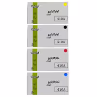 ست 4 رنگ کارتریج تونر لیزری رنگی ایرانیکا 410A(با ضمانت و گارانتی)