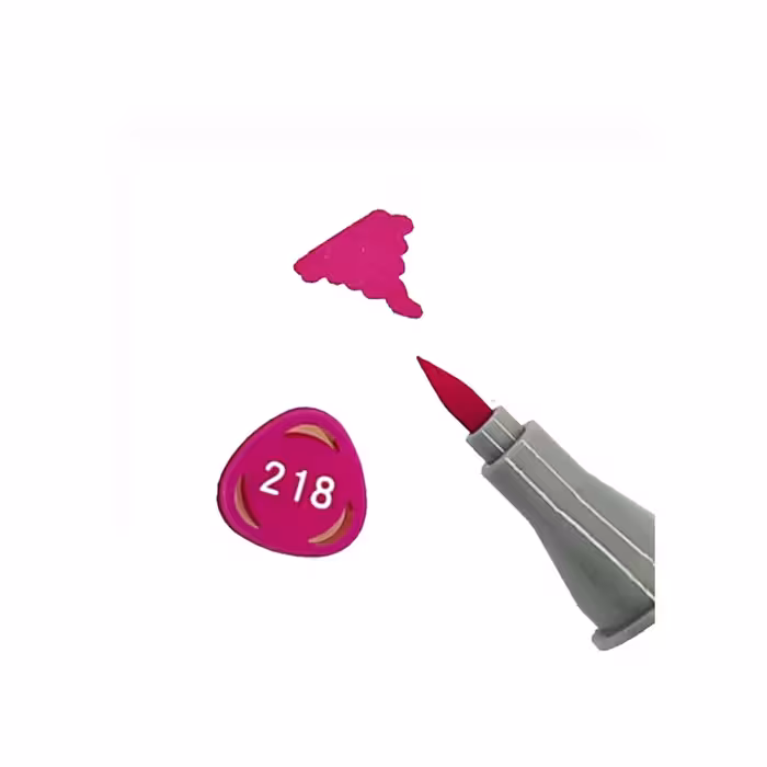 ماژیک رنگ آمیزی دو سر بیسیک کد 218