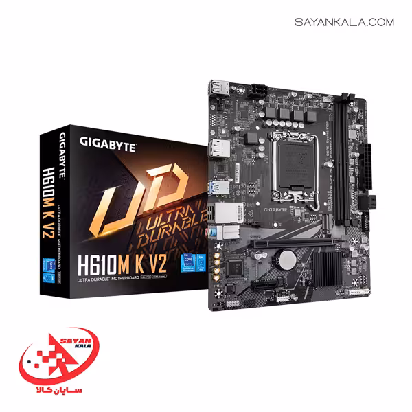 مادربرد گیگابایت مدل MOTHERBOARD GIGABYTE H610M K V2 DDR5