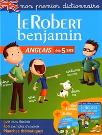 کتاب زبان فرانسه دیکشنیر ل روبرت بنجامین Dictionnaire Le Robert Benjamin anglais