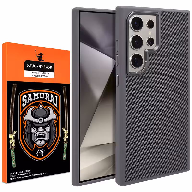 کاور سامورایی مدل Aaramid Fiber مناسب برای گوشی موبایل سامسونگ Galaxy S24 Ultra | کالا مکس