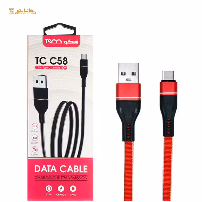 کابل تبدیل USB به Type-C تسکو TC C58