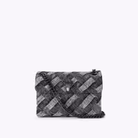 قیمت و خرید کیف مینی زنانه خاکستری کرت گایگر مدل mini denim kensington bag اورجینال