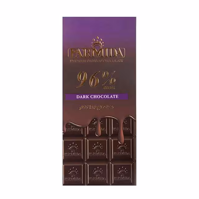 شکلات تلخ 96% پارمیدا 80 گرمی