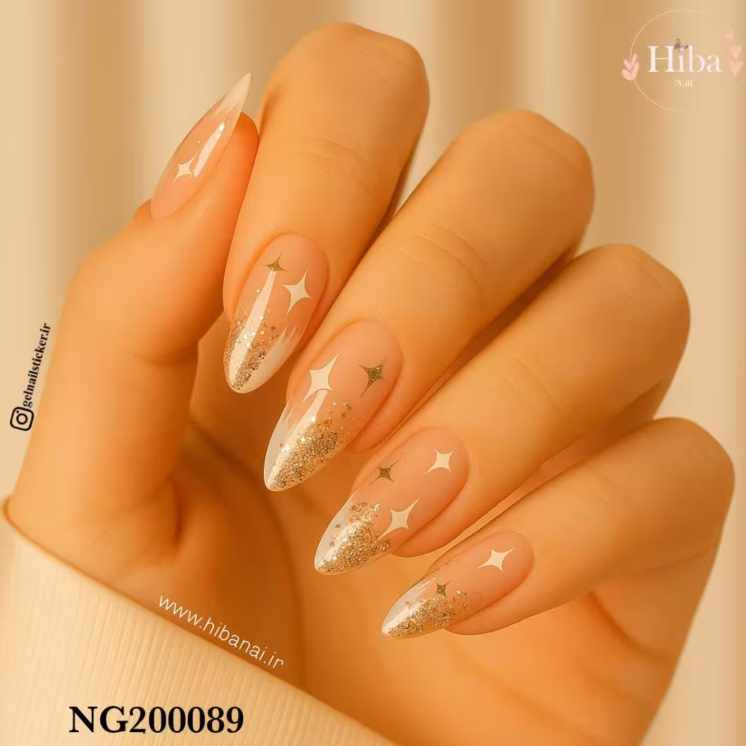 استیکر ژله ای کاشت ناخن (نیل رپ)_کد NG200089