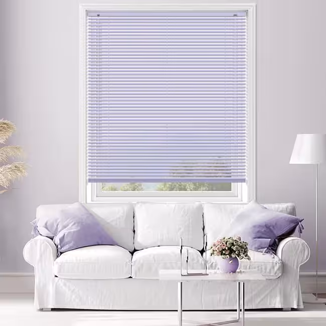 پرده کرکره ای فلزی بنفش 25 میلیمتری