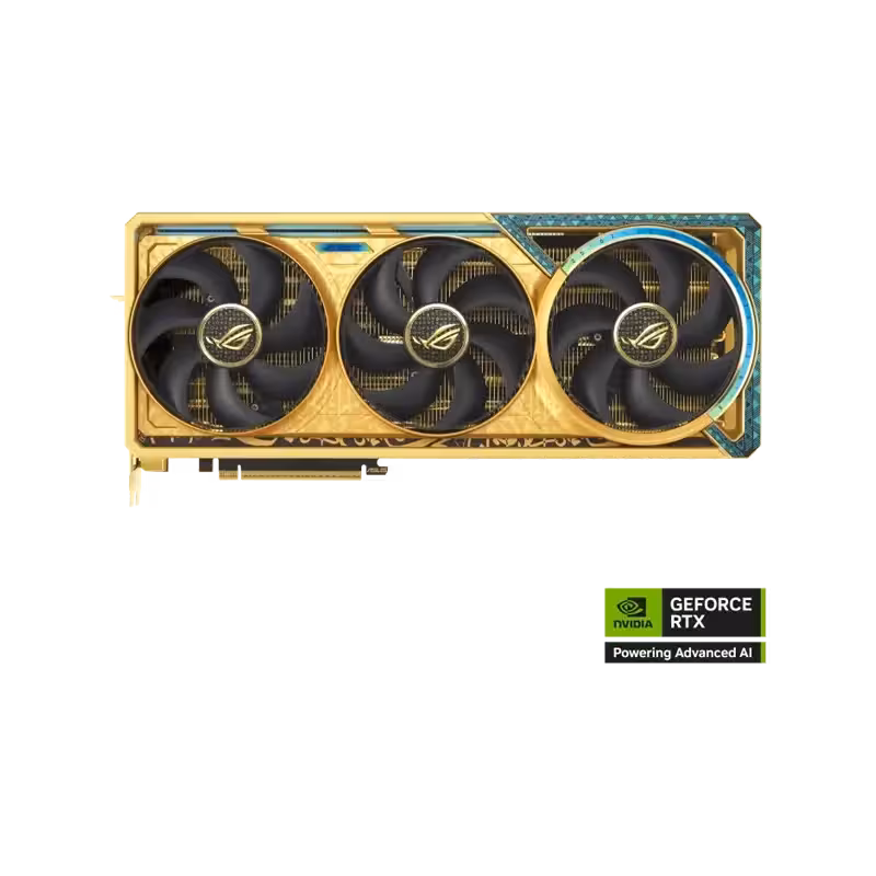 ROG Astral RTX5090 Dhahab O32G | پرچم‌دار مطلق دنیای گیمینگ