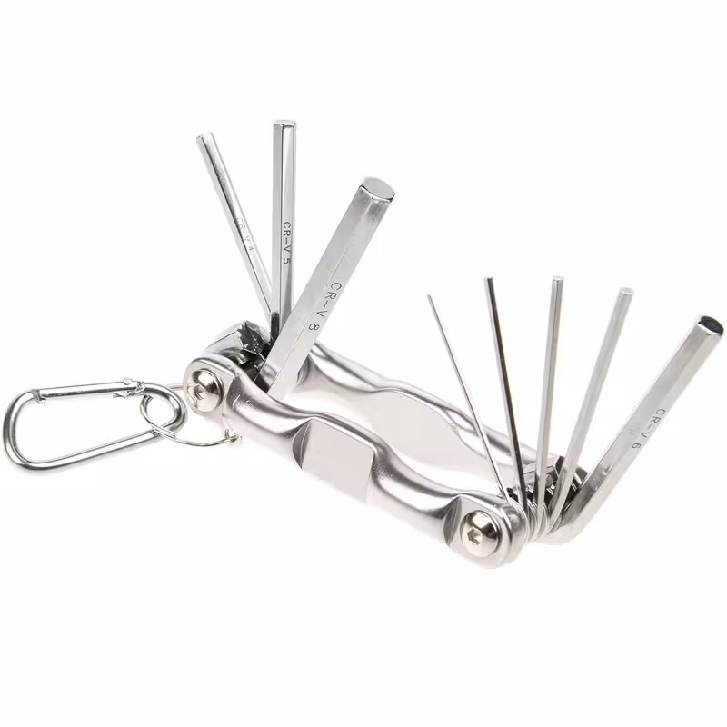 مجموعه 8 عددی آچار آلنی تاشو نووا مدل NTK 1007 | کالا مکس